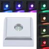 2er-Pack 2 LEDs LED-Lampenbasis Quadratische Form Display-Basis Superhelle LED-Halter Ständer Schmuck-Display