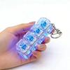 Mechanical Keyboard LED Light-Up Fidget Toy 2026 Creative Keychain Pendant for Adult Stress Relief Bag Accessory