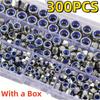 300/150pcs M3-M8 anti-slip hex nuts full-thread anti-lock 8-grade safety-locking for industrial/construction/electronics/aut