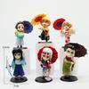 Anime Demon Slayer Summer Festival Yukata Figure Kimetsu No Yaiba Collectible Model With Umbrella PVC Statue Toys Gift for Fans