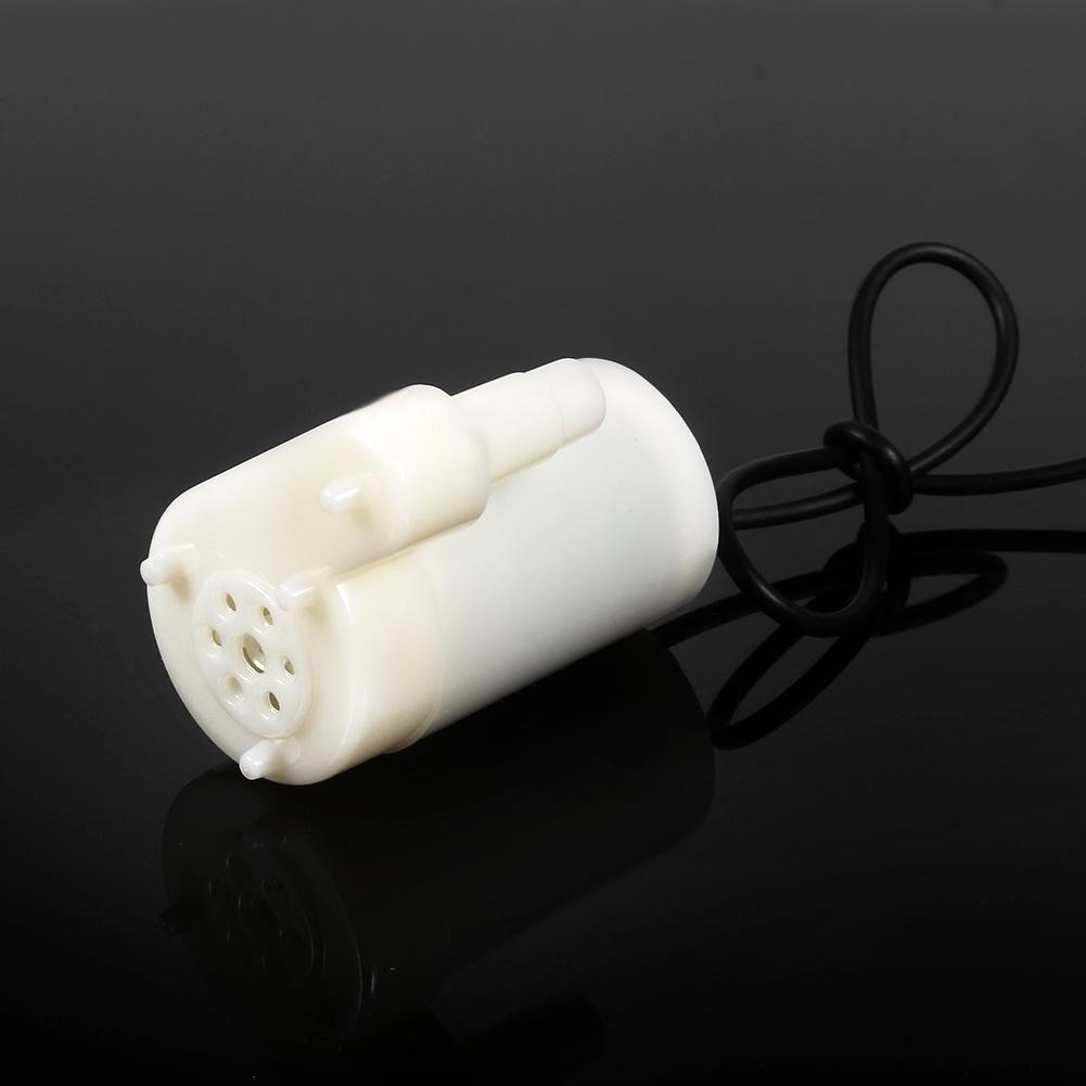 Mini Micro Submersible Motor Pump Water Pumps DC 3 4.5V 100L H Low Noise for Fish Tank Aquarium