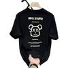 Trendy Brand Short-Sleeved Pure Cotton Men'S Printed T-Shirt Trendy Men'S And Women'S Versatile Round Neck T-Shirt Men'S