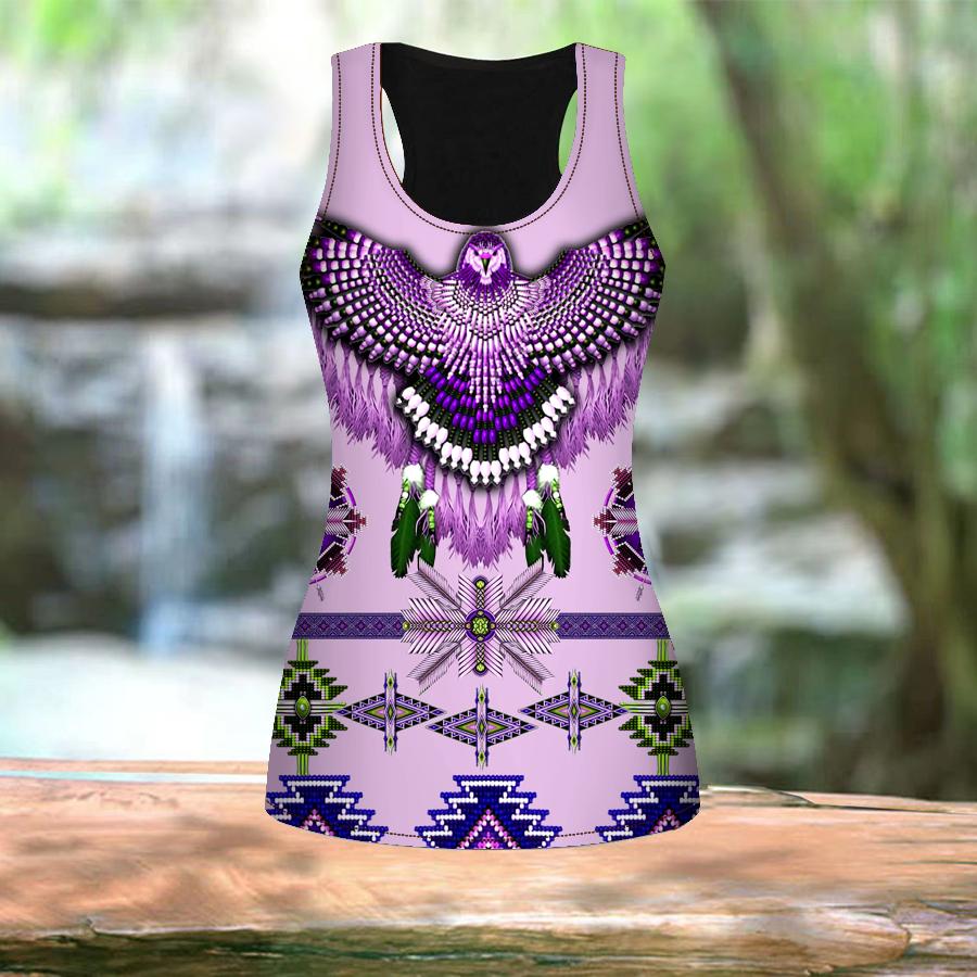 3D Green Eagle Print Damen Workout Yoga Gym Bedruckte Sommersporthemden Plus Size Westen