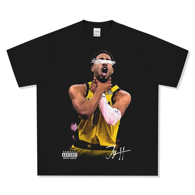 Basketball Player Art Graphic T-shirt