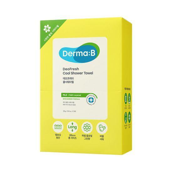 Derma B Deo Fresh Cool Shower Towels (5-pack)