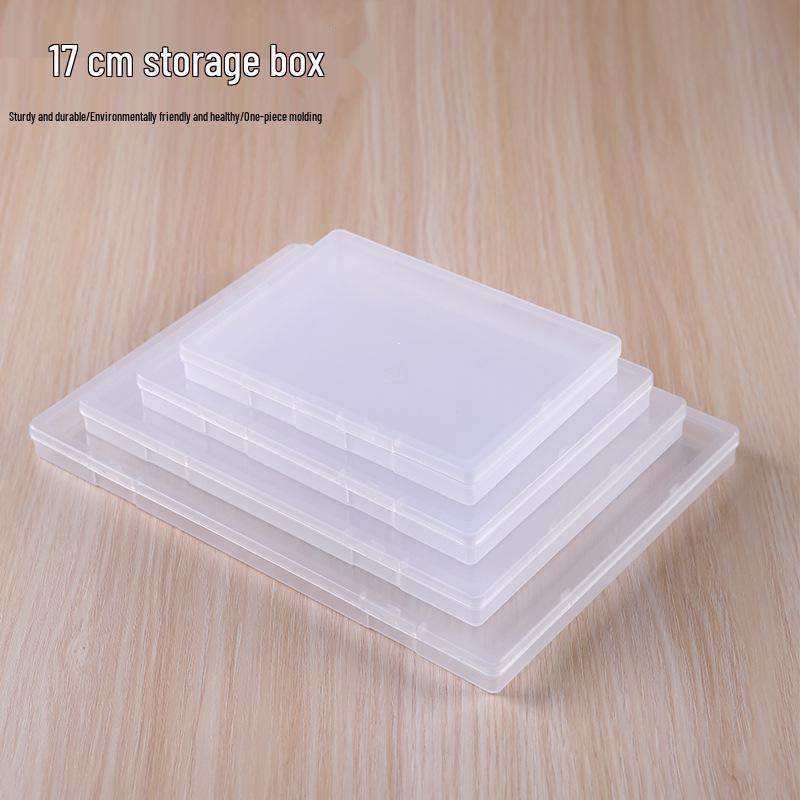 

Прозрачный пластиковый ящик для хранения Quanbei, высотой 1,7 см A6-17