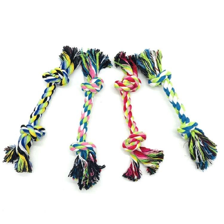 Cotton Rope Chew Toy for Dog Indoor Fun Encourages Fetching Game and Reduce Destructive Behavior Home Entertainment Fun