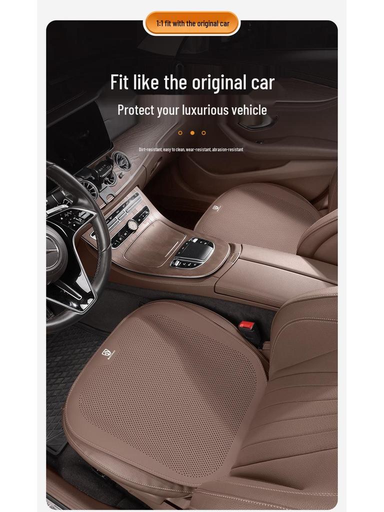 Universal Seat Cushion Backrest for Baojun Yueye Yun Duo Kiwi 330/310W - All-Season Half-Cover Chair Pad