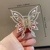 Beautiful butterfly hairpin, half claw style, suitable for daily wear