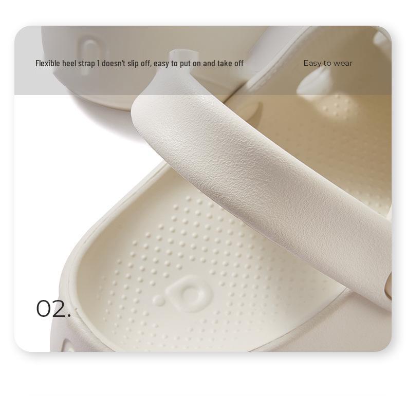 Puxi Park West Women's Non-Slip Breathable Bath Slippers - Comfortable, Hole Design Outerwear