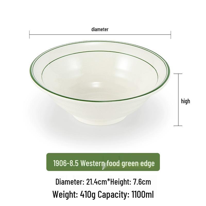 Pink Melamine Ramen Bowl - Creative Conical Hat Design, Imitation Porcelain, Large for Beef Noodle Soup and Mala Tang.