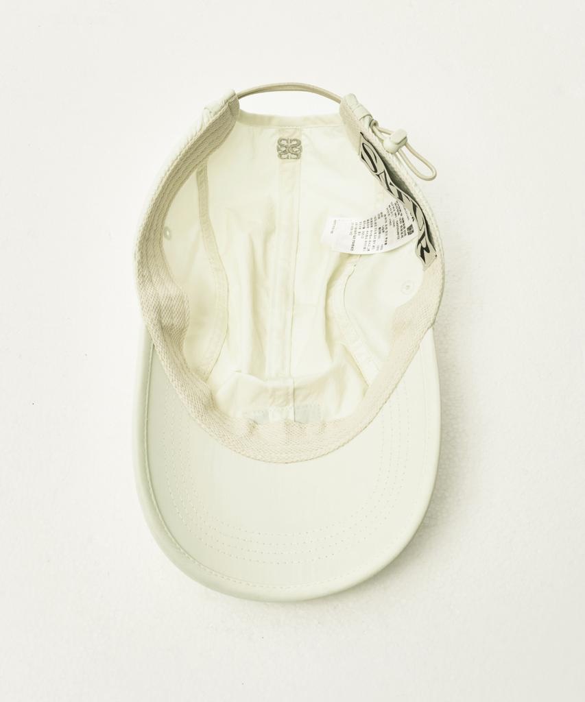 Seteo String 4 Panel Nylon Camp Cap Cream