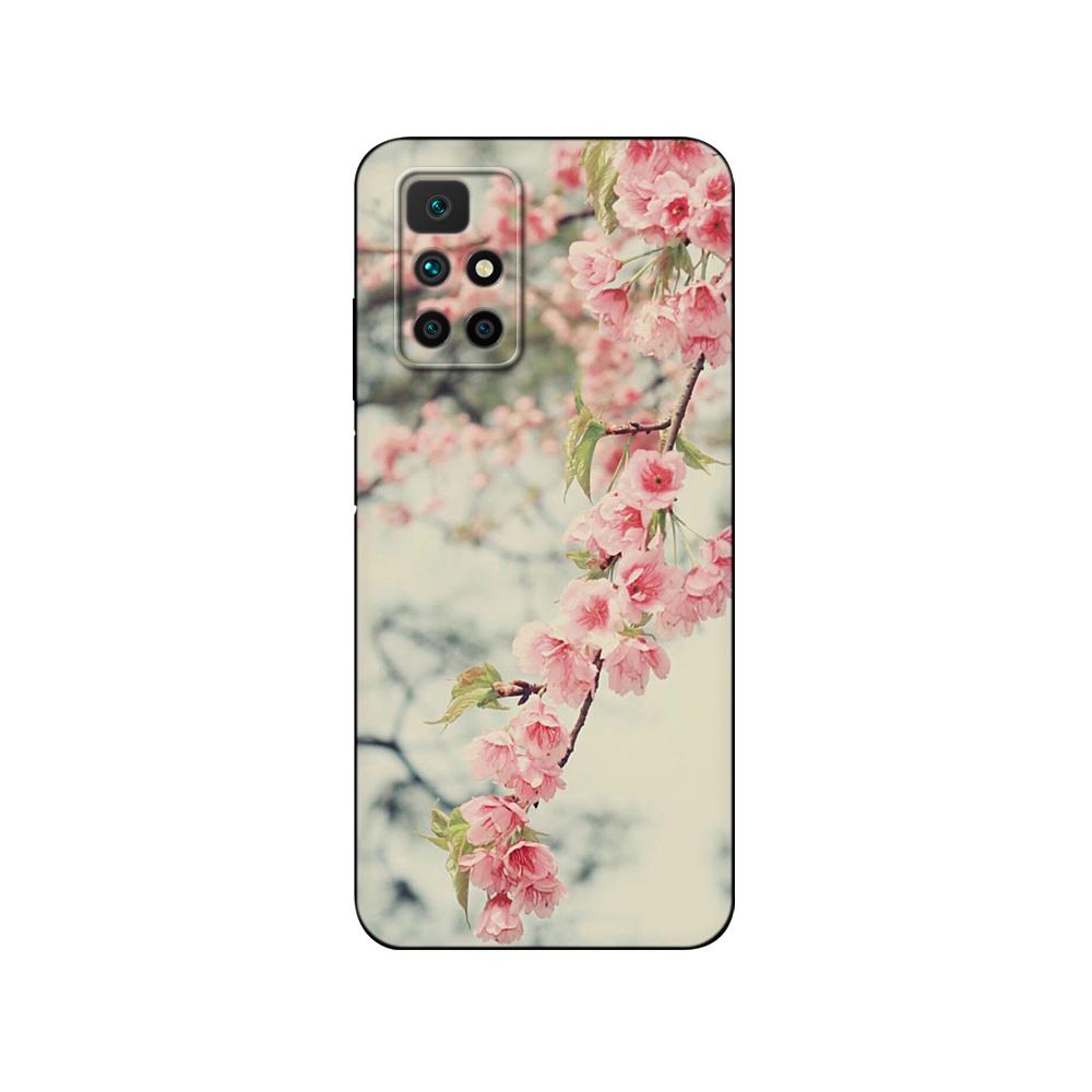 Para Redmi 10 Funda Silicona Cubierta Trasera Funda para Teléfono Para xiaomi Redmi 10 6.5 pulgadas Redmi 10 2022 global parachoques etui funda tpu negra