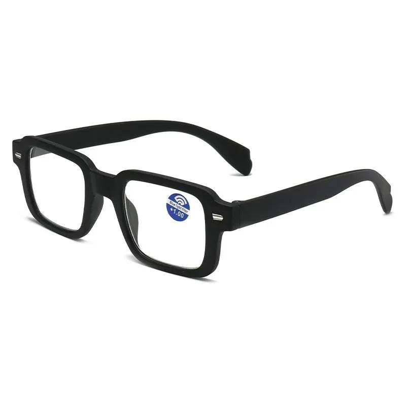 Oversized Square Reading Glasses Men Women Portable Large Frame High-definition Presbyopia Eyeglasses Diopter 0~+ 3.5