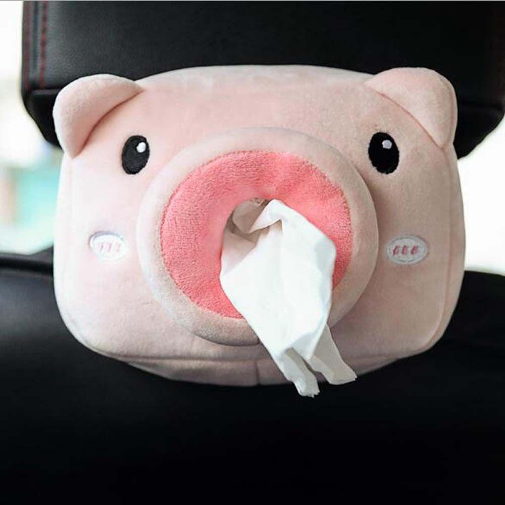 Seat Car Styling Accessories Plush Napkin Holder Car Tissue Box Car Paper Boxes Paper Napkin Case