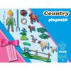 Figurine miniature playmobil 70608 country fermière avec des animaux de pâturage