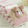 Cartoon Over-knee High Socks Bear Winter Stockings Women Sweet Calf Snow Scoks  Kids