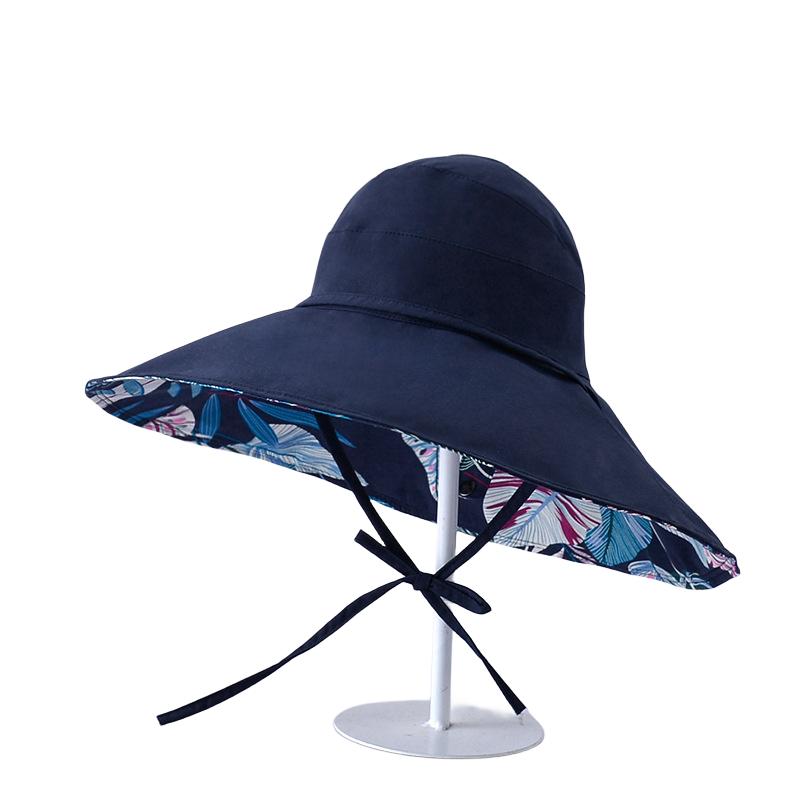 H108 sunshade hat for women Half empty top  ponytail fisherman's hat and a large brim sunscreen hat