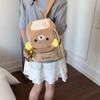 Schoolbag1011 new cartoon bear backpack Korean version soft girl style large capacity student schoolbag casual versatile backpack female