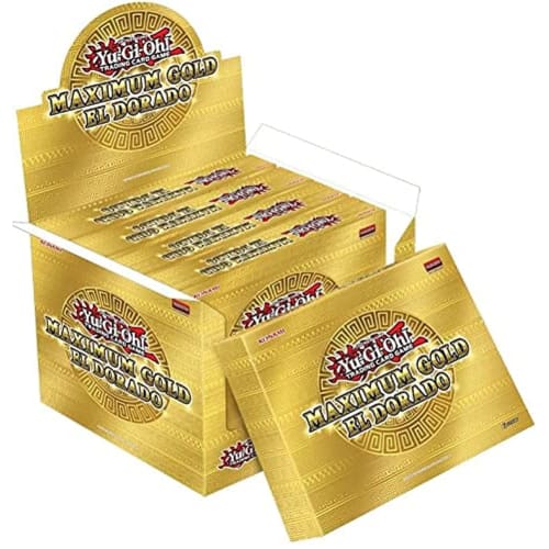 Yugioh Maximum Gold El Dorado Booster Sealed Display Box, 5 Mini Boxes (20 Booster Packs Total)