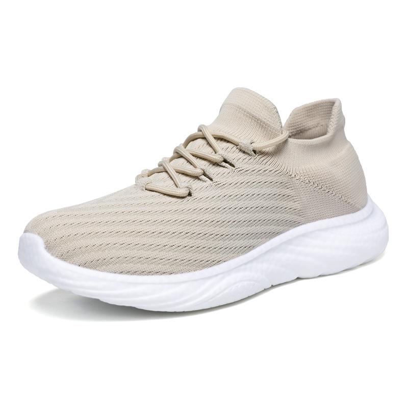 New cold sticky shoes spring men's fly-woven mesh breathable, light and comfortable sports shoes casual men's shoes