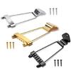 6 String Guitar Tailpiece Bridge Half Hollow Short Guitar Tailpiece Bridge Metal Guitar Replacement Parts Enduring