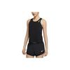 Nike Running Tank Tops Women's Black Moderate Racerback (Unisex) Running Tank Tops CZ9386 010