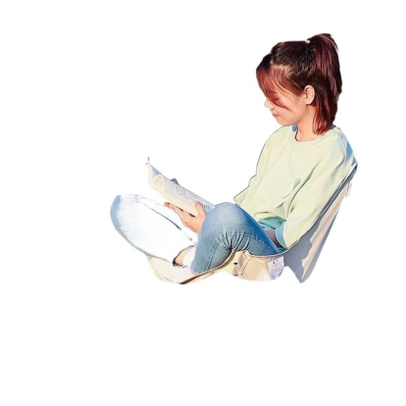 Germany Outdoor Folding Moon Chair: Portable Camping and Fishing Chair with Backrest.