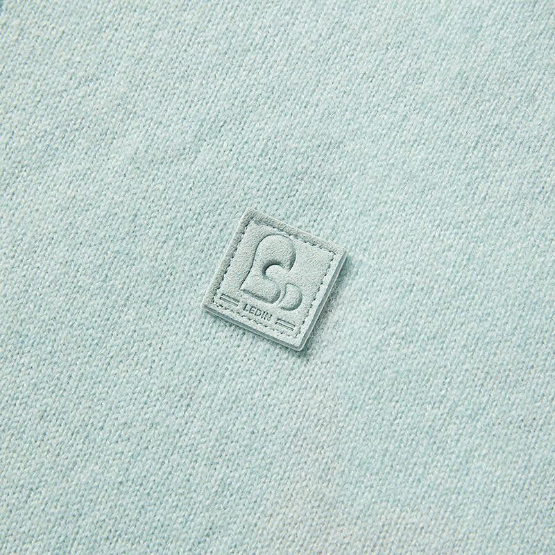 Ledin Women's 100% Wool Round Neck Sweater