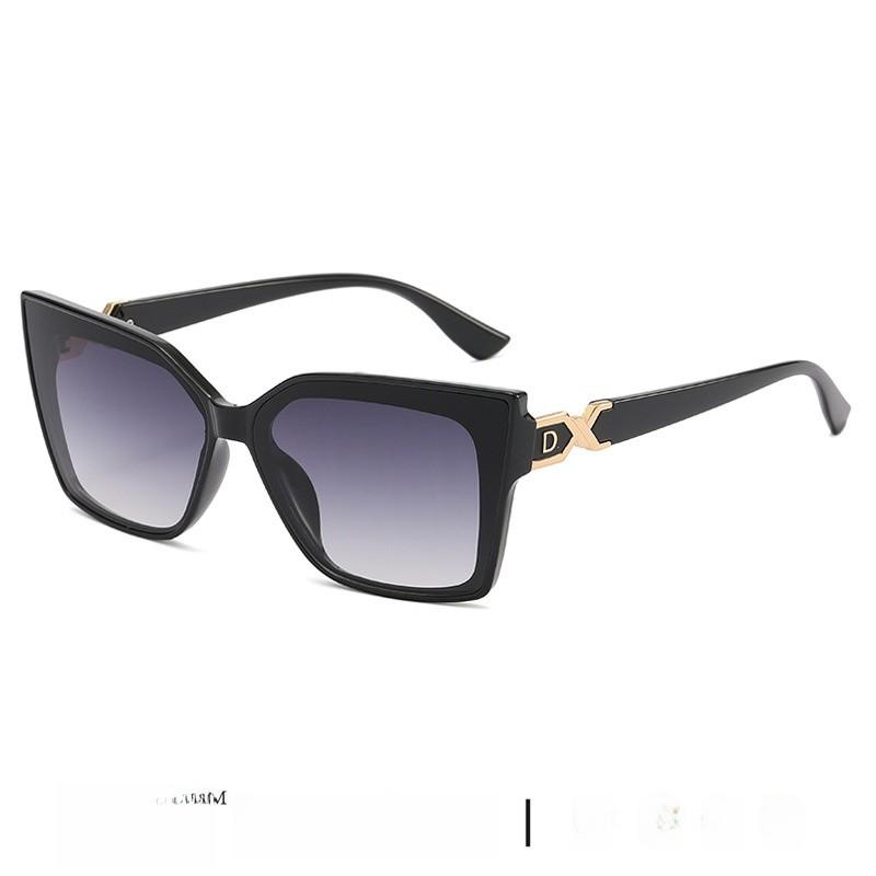 Elegant Butterfly Shape Sun Glasses With Antiuv Coating For Casual And Chic Looks