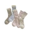 Thin Lace Labeled Bow Socks Internet Celebrity Popular Breathable Cotton Mid-Leg Socks Stacked Socks
