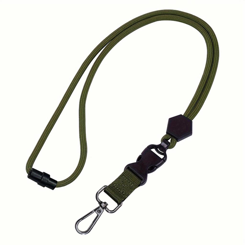 Adjustable Neckband Keychain Multi-Function Mobile Phone Lanyard Anti-Lost Badges Id Card Clip Lanyard Neck Straps Key Chain