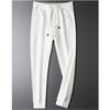 Frühling Herbst Herren Zweiteiler Leinenstoff Lässiges Sweatshirt und Jogginghose Set Herren Sportanzug Modischer Trainingsanzug
