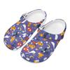 Unisex EVA Summer Shoes Color Print Quick Dry Lightweight Slip On Summer Use Outdoor Garden Home Beach Casual Slippers Outdoor Use
