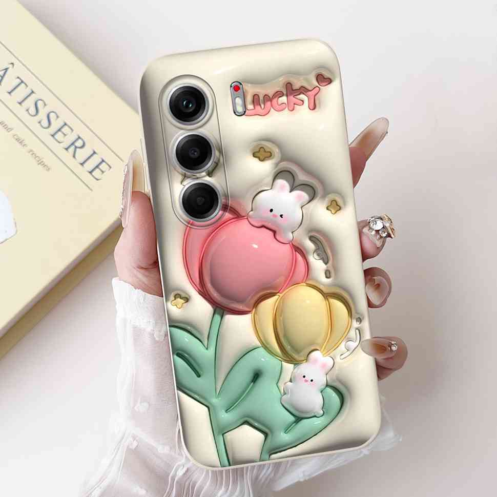 For Tecno Camon 40 Pro 5G 6.78" Case Cartoon Panda Astronaut Soft Silicone Matte Cover For Tecno Camon 40PRO 5G Phone Shell