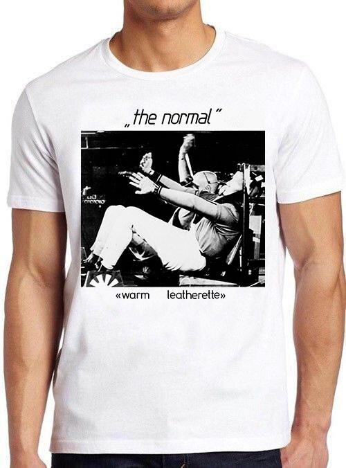 The Normal Warm Leatherette New Wave Music Gift Top Tee T Shirt 1806 S