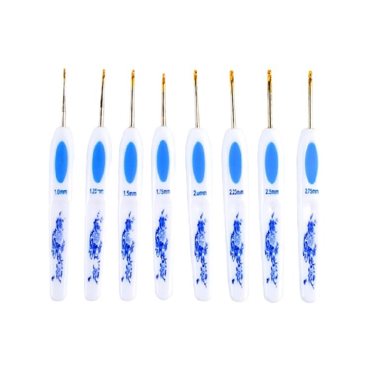 

Aluminium Crochet Needle Ergonomic Handle Crochet Hook Set, Crochet Needle Set 1