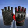 Breathable Tactical Half Finger Gloves Men's Motorcycle Riding Off Road Motorcycle Field Fighting Anti Slip Fitness Wear Resistant Hard Shell
