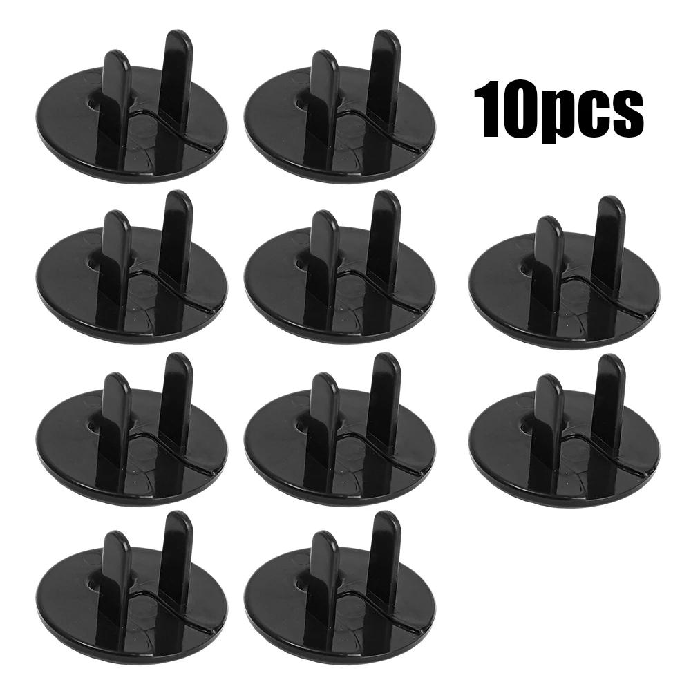 10Pcs American Standard Power Outlet Cover Protective Electrical Safety Socket Baby Safe Guard Counter Electric Shock Protectors