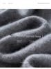 Women's Cashmere Round Neck Sweater - 2025 Autumn/Winter Collection, Loose Fit, Elegant Style, with Pockets for Warmth