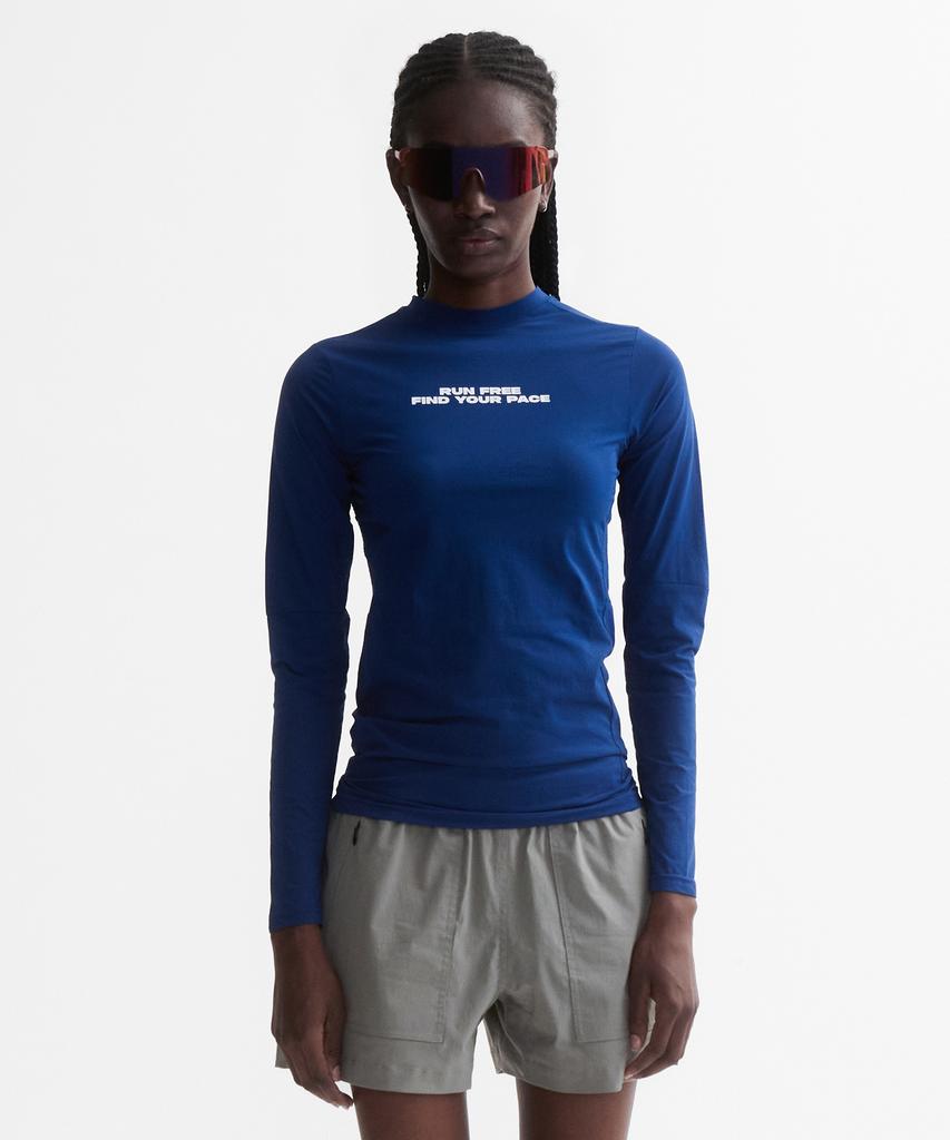 Minasu Venode Runfree Long Tshirts_Blue (Tight Fit)