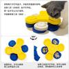 Interactive Cat Puzzle Feeder Three Tier Rotating Slow Feed Bowl For Indoor Cats And Kittens Tabletop Play Home Training Gift