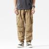 Summer Loose Wide Overalls Men's Street Straight-leg Pants Sports Outdoor Leisure Simple Solid Color