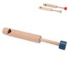 Wood Slide Whistle Water Based Paint Wooden Push Pull Flute for Vocal Training