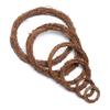 Hot Window Door Hanging Xmas Party Decorations Wedding Wreaths Rattan Garland Round/Heart  Shape Sepak Takraw Wreath Wicker