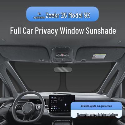 Zeekr 25 Modell 9X Auto Sonnenschutz: Wärmedämmung, Sichtschutz, Lichtblockierender Schutz für Fenster