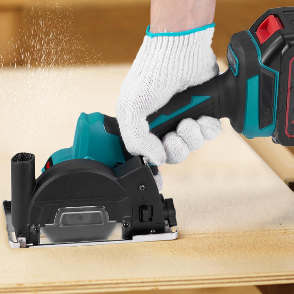 ONEVAN Brushless Angle Grinder 76mm Speed Variable Cordless Electric Grinding Cutting Woodworking Tool For Makita 18V Battery