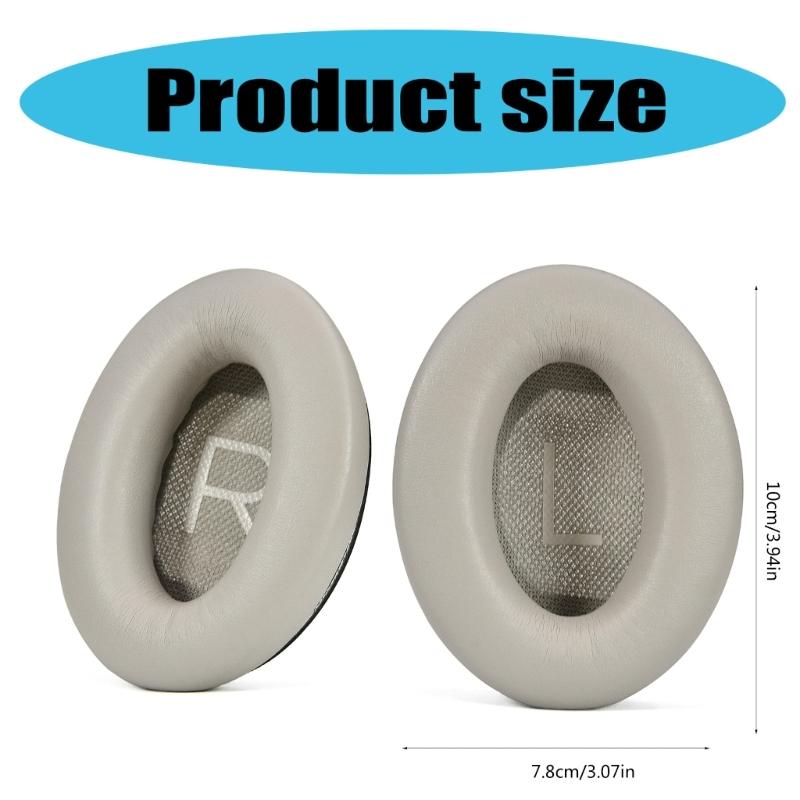 Upgraded Noise Isolating Earpads for QC45 QC35 Earphone Ear Pad Ear Cushions for Superior Sound Quality and Comfort