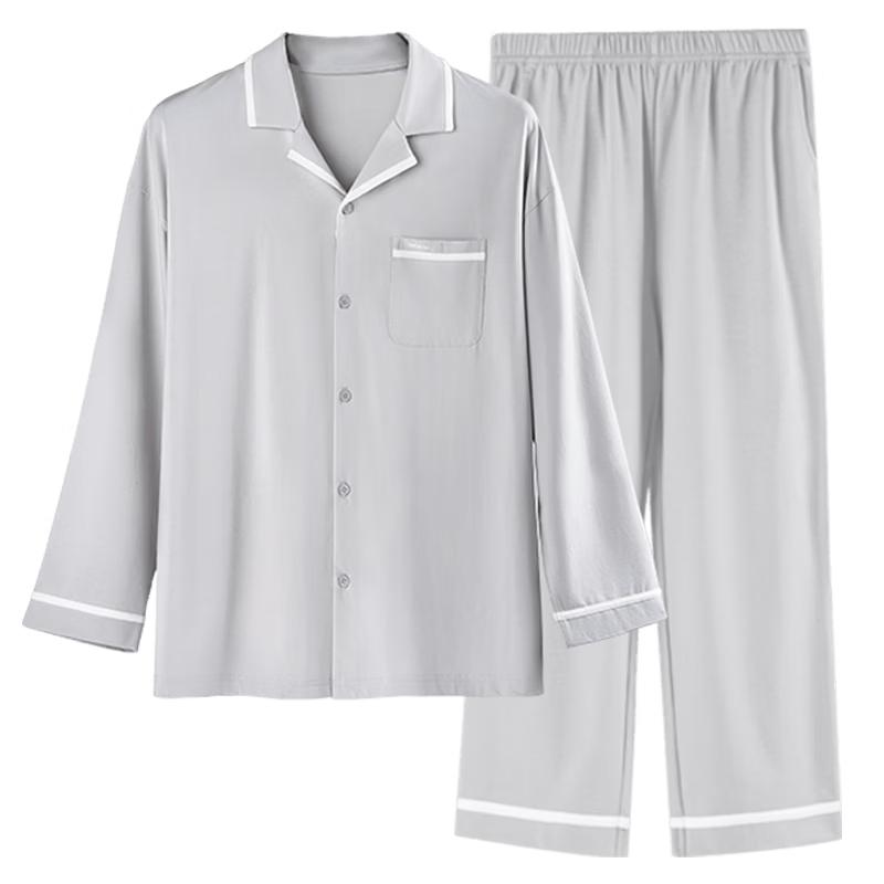 MiiOW Couple s 7A Anti-Bacterial 100% Cotton Pajama Set XL