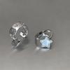 Five-Pointed Stars Finger Rings Jewelry Adjustable Punk Finger Rings Gift